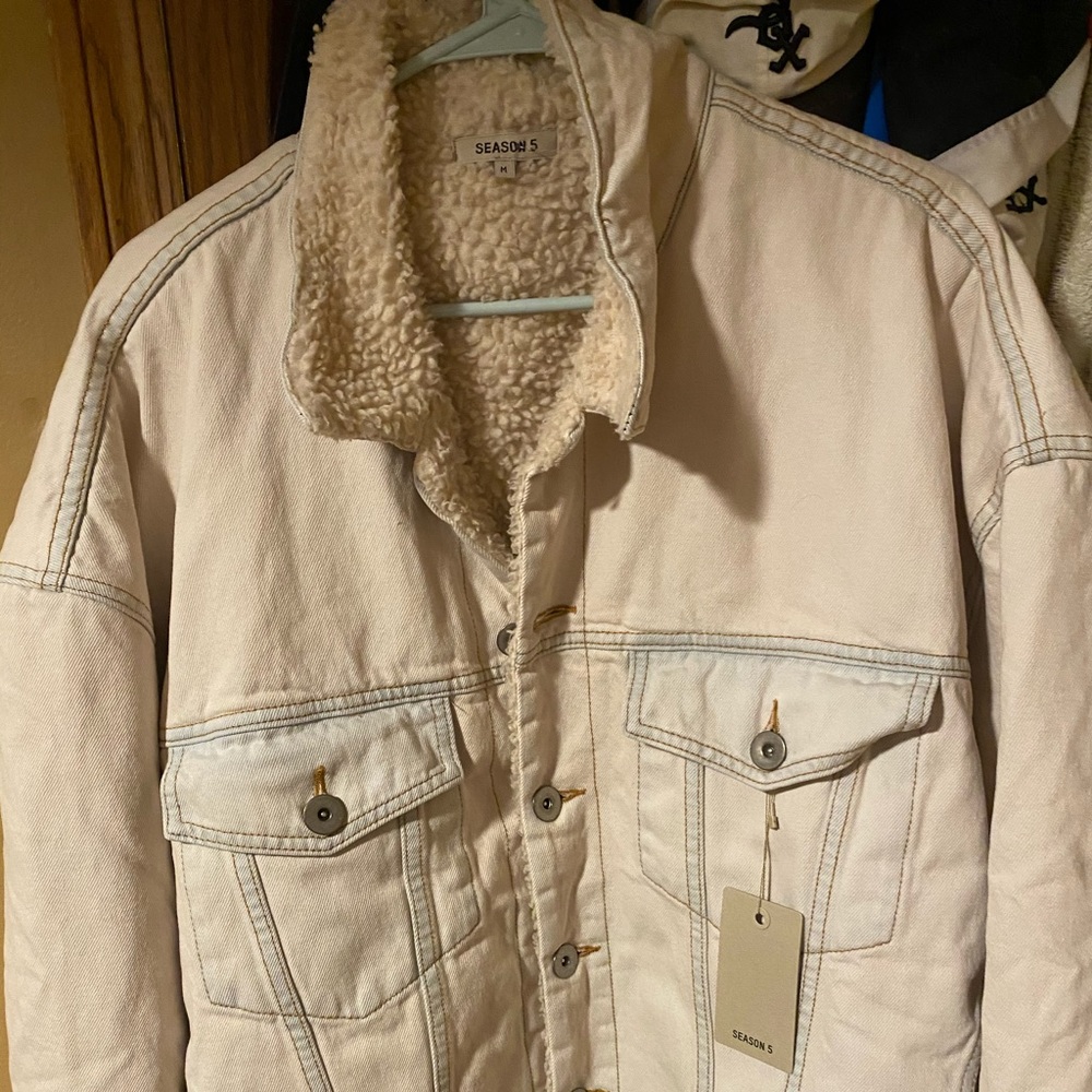Yeezy season 5 Sherpa jacket